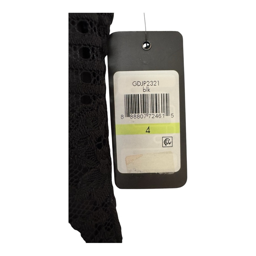BNWT Guess Black Lace Midi Dress, Size 4, Black - Picture 4 of 7